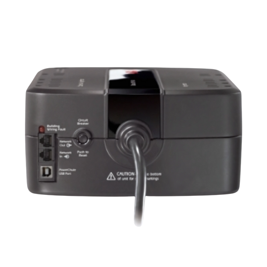 APC Back-UPS ES 550VA, 120V, 8 NEMA outlets (4 surge)
