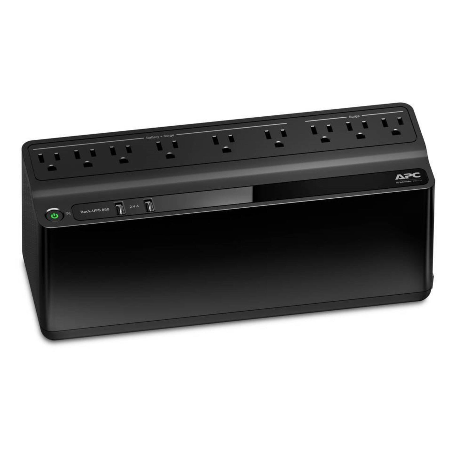 APC Back-UPS 850VA, 120V, 2 USB charging ports, 9 NEMA outlets (3 surge) Best Performance