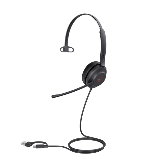Yealink UH37 Mono USB Wired Headset for Microsoft Teams