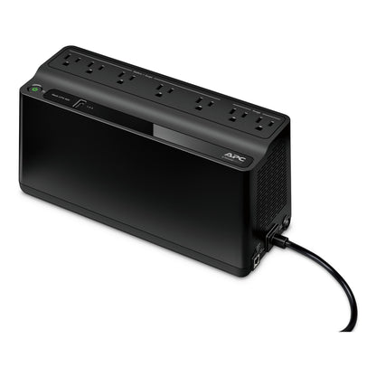 APC Back-UPS 450VA, 120V, 6 NEMA outlets (2 surge)