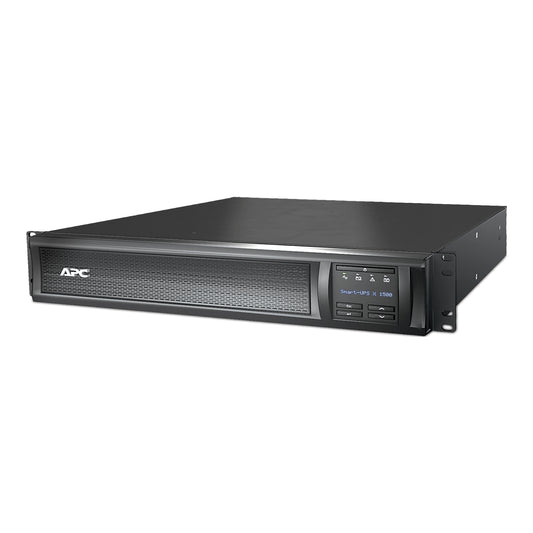 APC Smart-UPS X, Line Interactive, 1500VA, Rack/tower convertible 2U, 120V, 8x 5-15R NEMA, SmartConnect port, Extended runtime