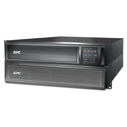 APC Smart-UPS X, Line Interactive, 1500VA, Rack/tower convertible 2U, 120V, 8x 5-15R NEMA, SmartConnect port, Extended runtime