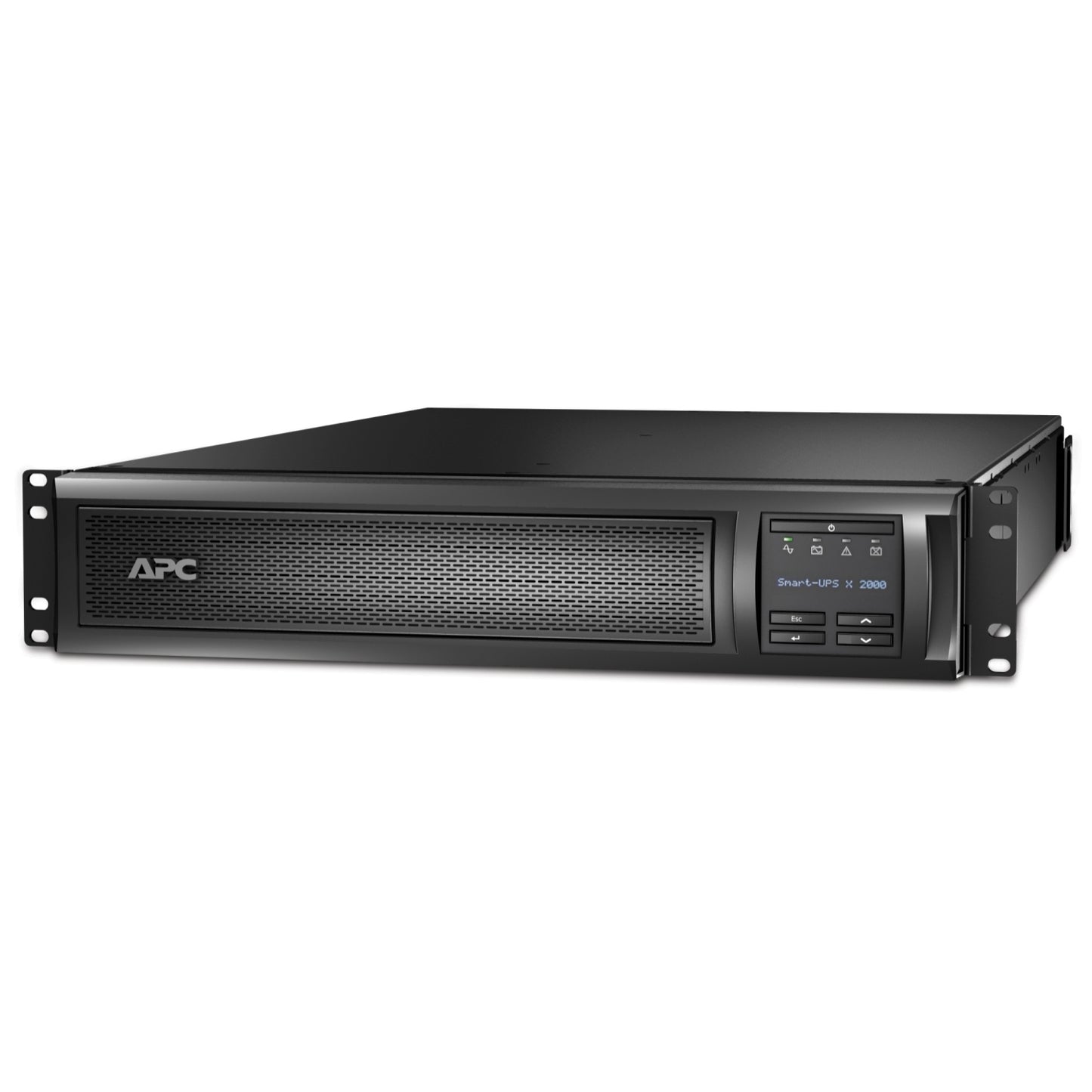 APC Smart-UPS X, Line Interactive, 2000VA, Rack/tower convertible 2U, 120V, 3x 5-15R+3x 5-20R+1x L5-20R NEMA, SmartSlot, Extended runtime