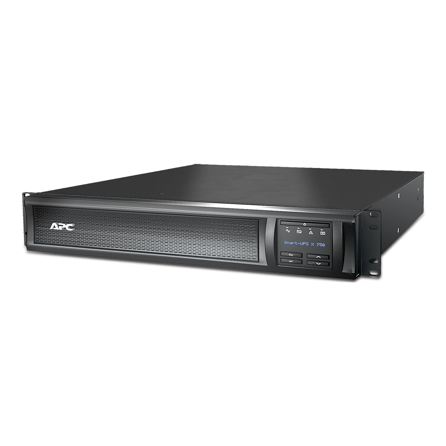 APC Smart-UPS X, Line Interactive, 750VA, Rack/tower convertible 2U, 120V, 8x 5-15R NEMA, SmartConnect port, Extended runtime