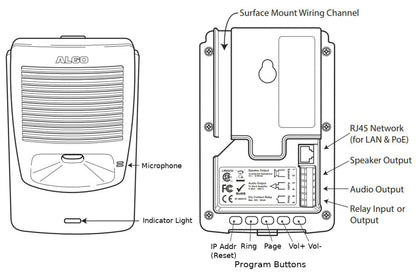 Wideband IP Speaker for Voice Paging, Emergency Alerting & Loud Ringing – PoE