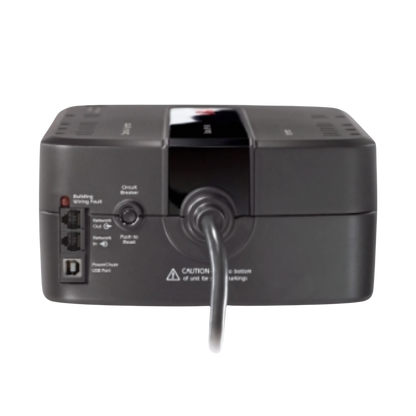 APC Back-UPS ES 550VA, 120V, 8 NEMA outlets (4 surge)