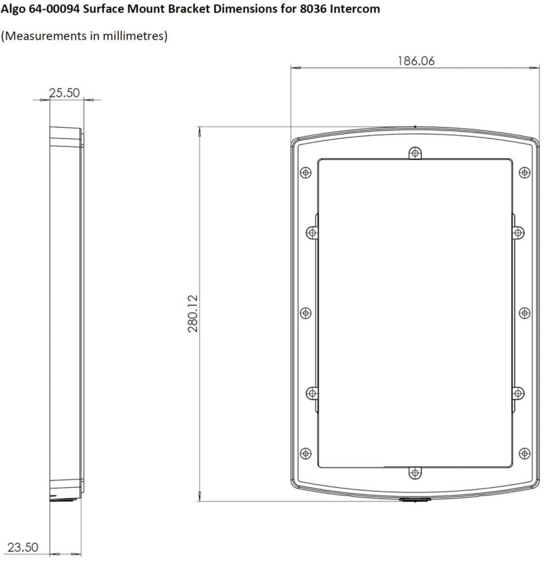 IP Video Intercom with Touch Screen for Door & Gate Entry, Unattended Lobby & Kiosk Applications – PoE