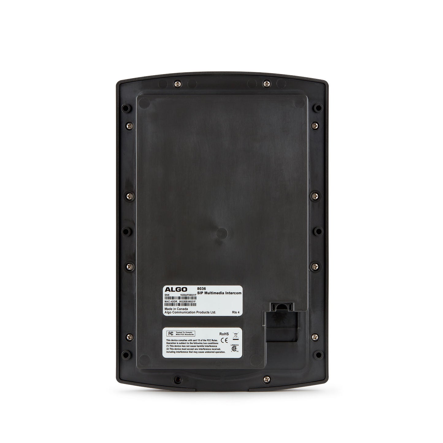 IP Video Intercom with Touch Screen for Door & Gate Entry, Unattended Lobby & Kiosk Applications – PoE