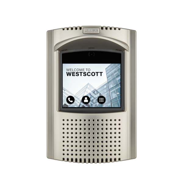 IP Video Intercom with Touch Screen for Door & Gate Entry, Unattended Lobby & Kiosk Applications – PoE