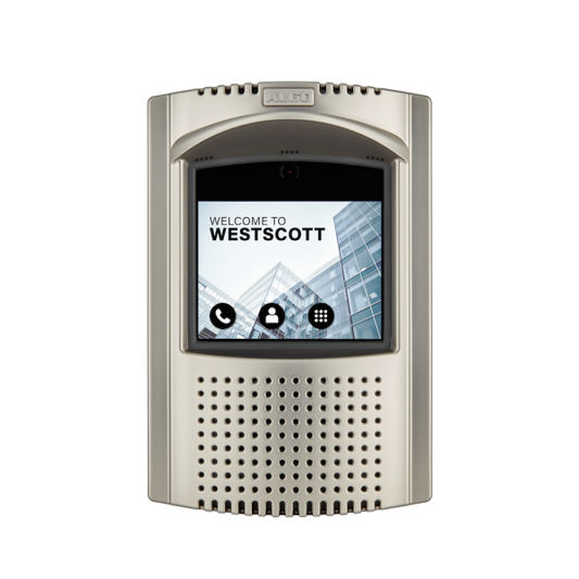 IP Video Intercom with Touch Screen for Door & Gate Entry, Unattended Lobby & Kiosk Applications – PoE