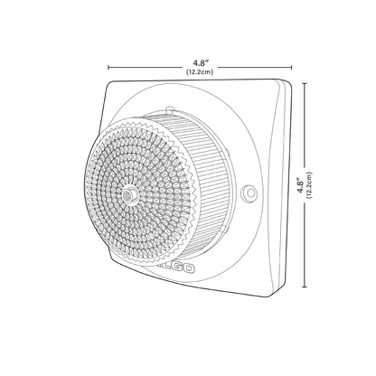 IP Strobe Light for Telephone, Safety, Security & Emergency Alerting – PoE