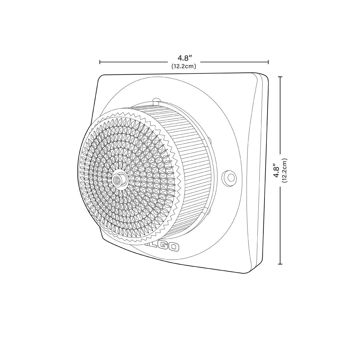 IP Color Visual Alerter for Telephone, Safety, Security & Emergency Alerting – PoE
