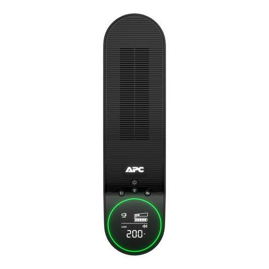APC Back-UPS Pro for Gaming, 1500VA/900W, Tower, 120V, 10x NEMA 5-15R outlets, RGB Lights, Pure Sine Wave, Midnight (Black)
