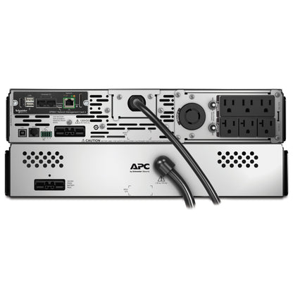APC Smart-UPS X, Line Interactive, 3kVA, Rack/tower convertible 2U, 120V, 3x 5-15R+3x 5-20R+1x L5-30R NEMA, Network card, Extended runtime